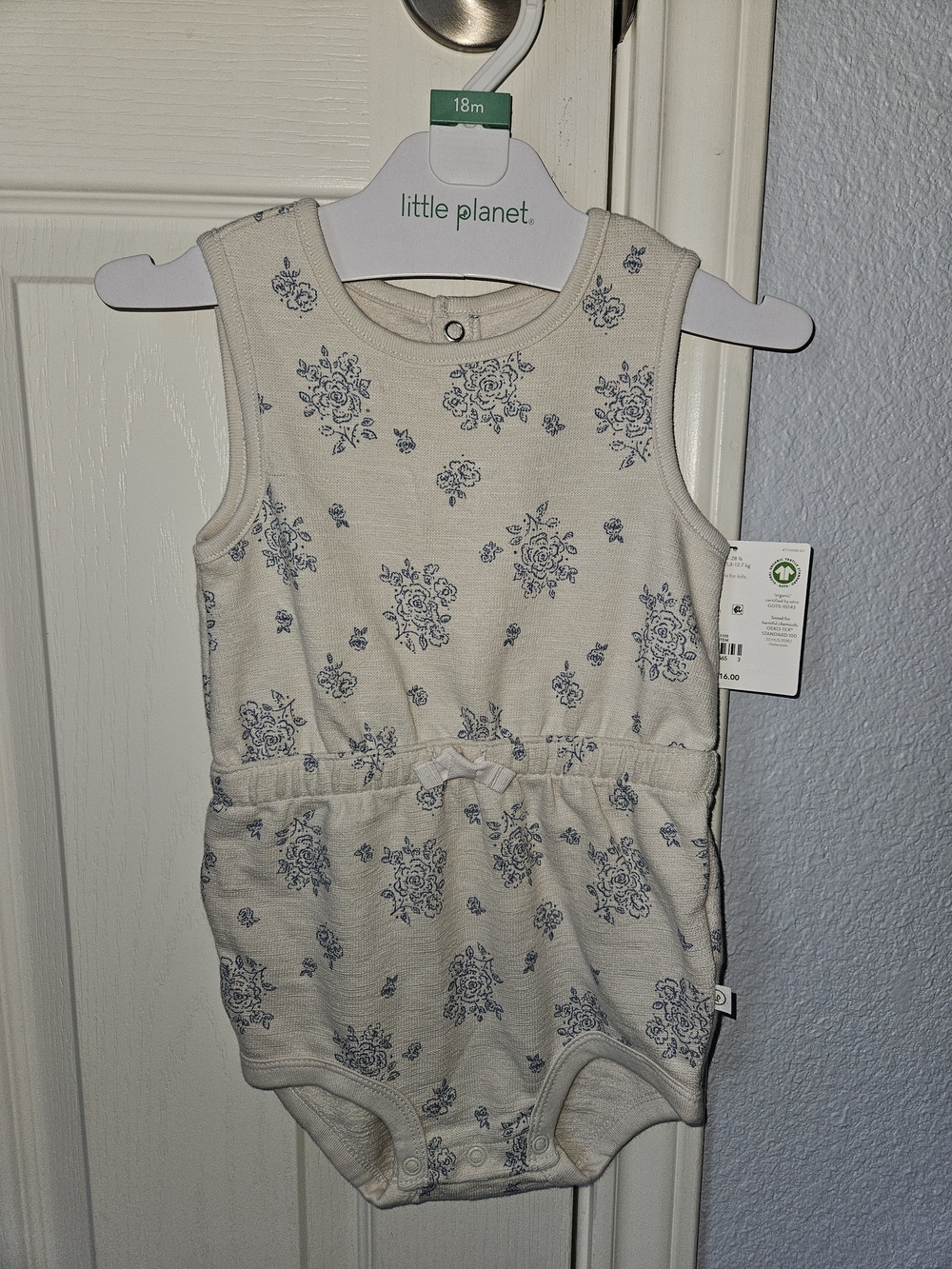 Carters Little Planet 100% Organic Cotton Romper
